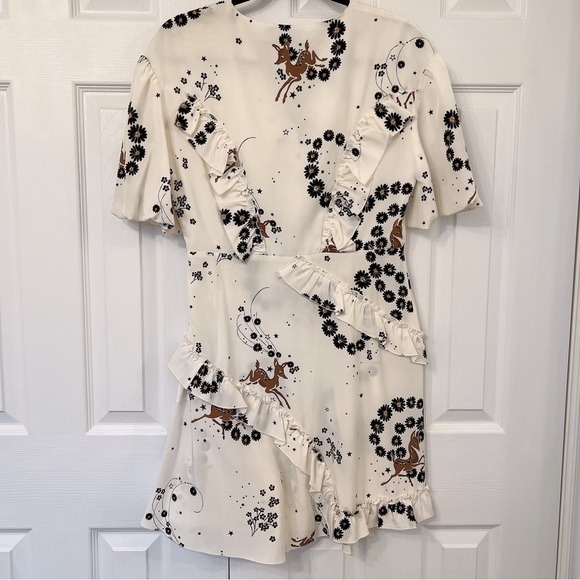 TOPSHOP Silk bambi mini tea dress - Picture 5 of 13